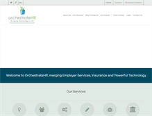 Tablet Screenshot of orchestratehr.com